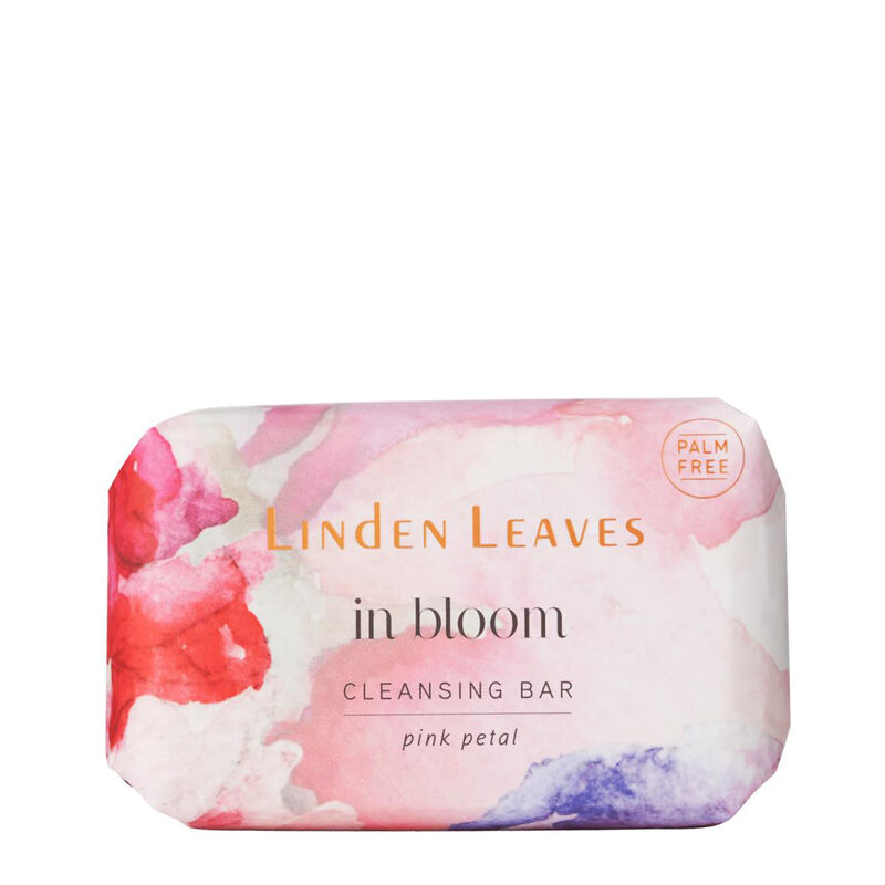 Linden Leaves Pink Petal Cleansing Bar 100gm image number 0